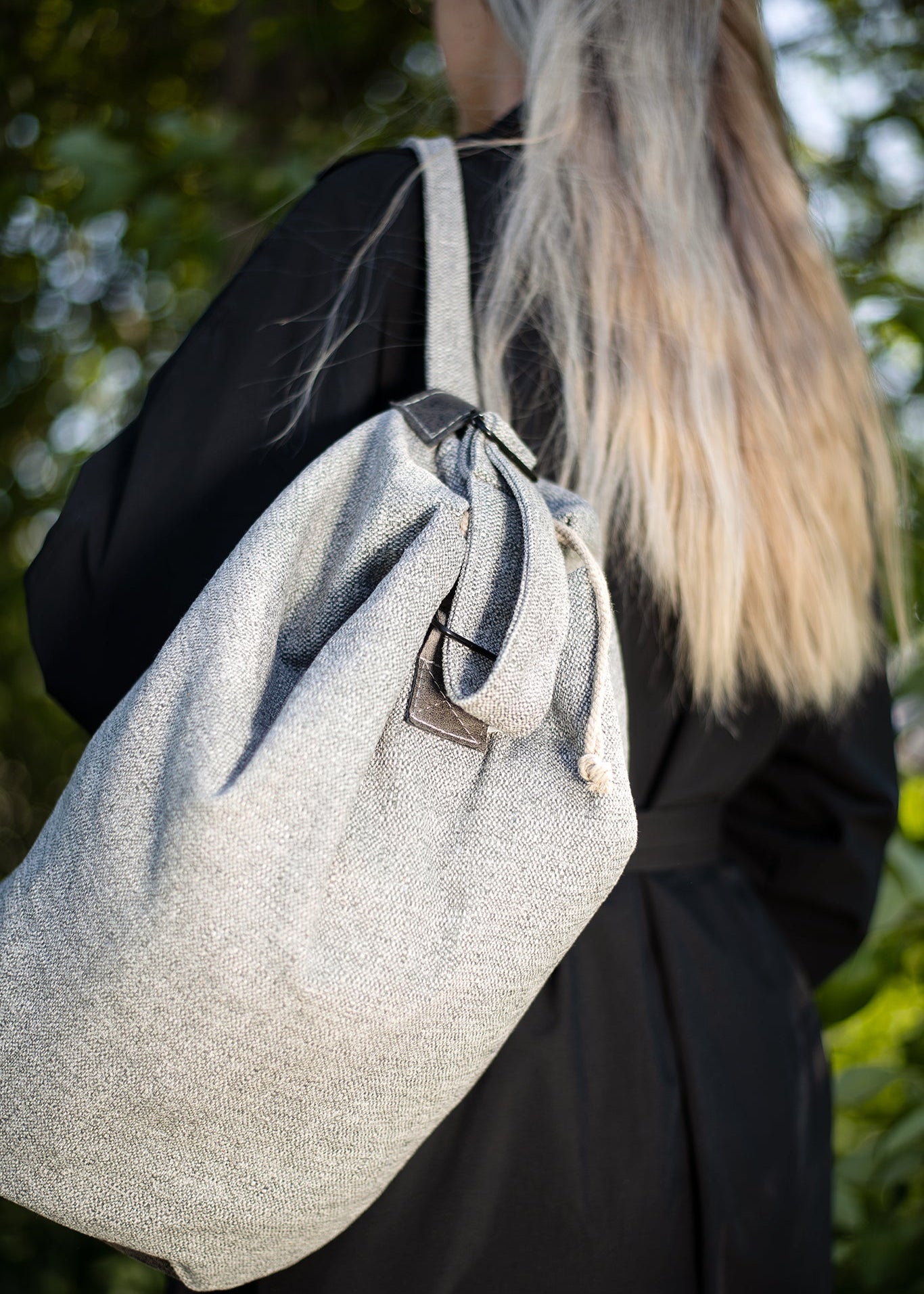 Märss upcycled bag - Light Grey