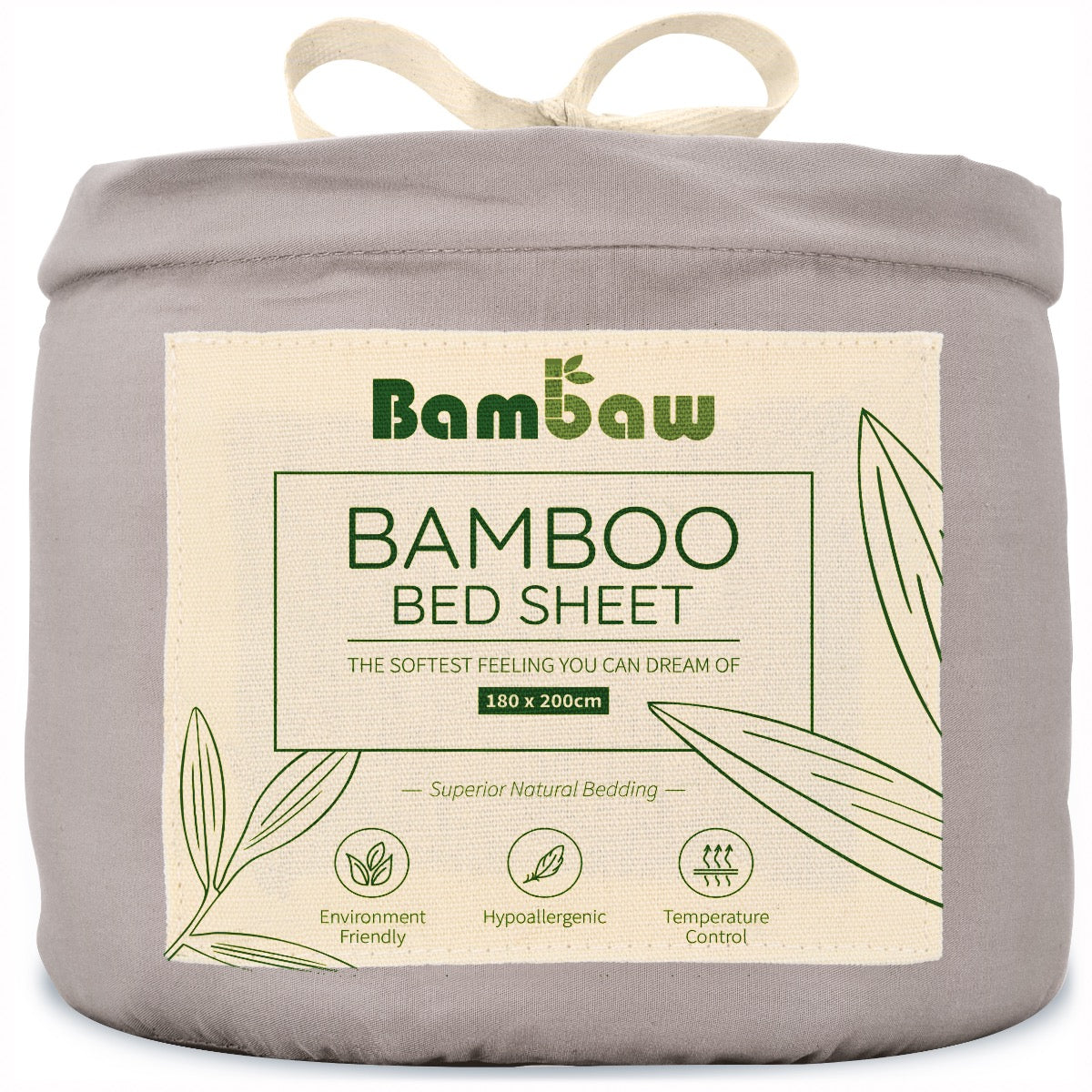 Bambusest kummiga voodilina