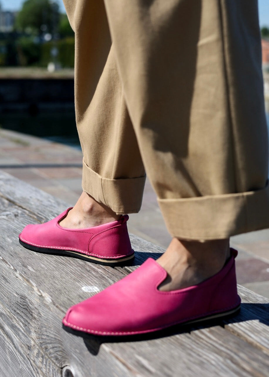 London - Classic shoes in the TOKU style - Pink