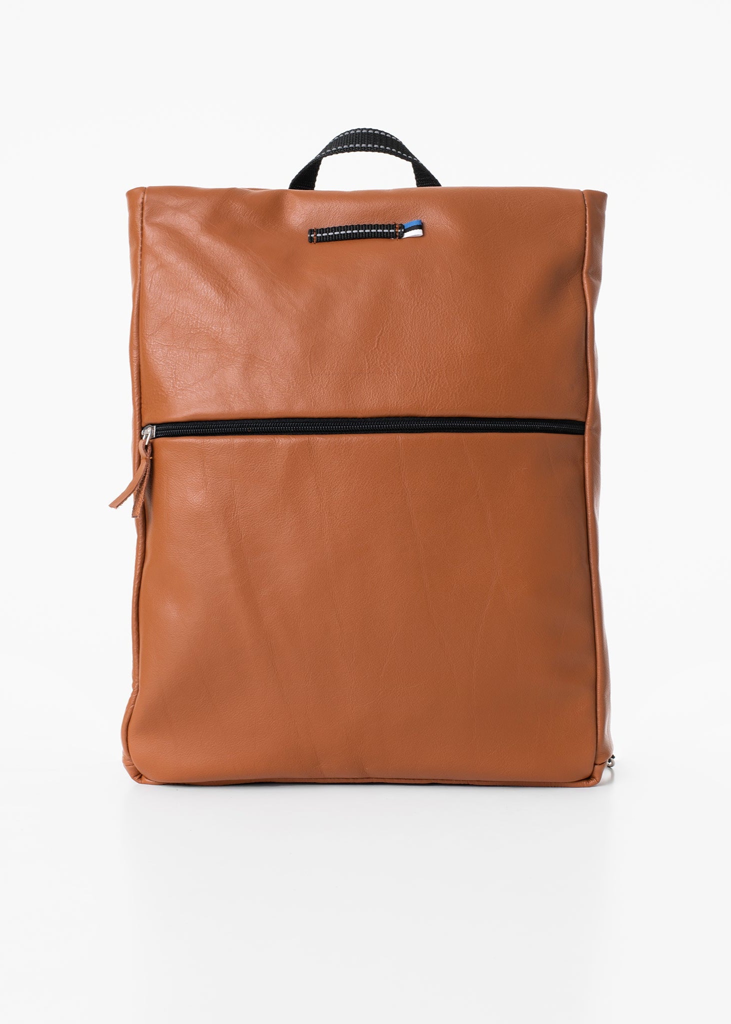 Barbara Leather Backpack - Peanut