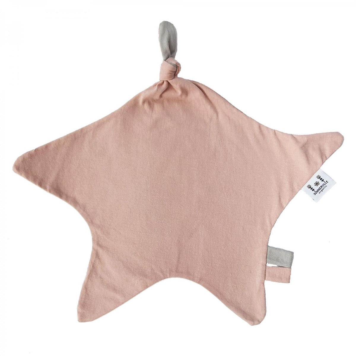 Orgaanilisest puuvillasest vastsündinu Blankie Misty Rose