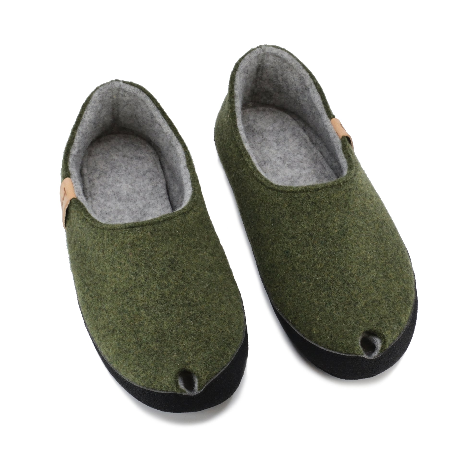 TOKU Budapest Slippers - Moss Green