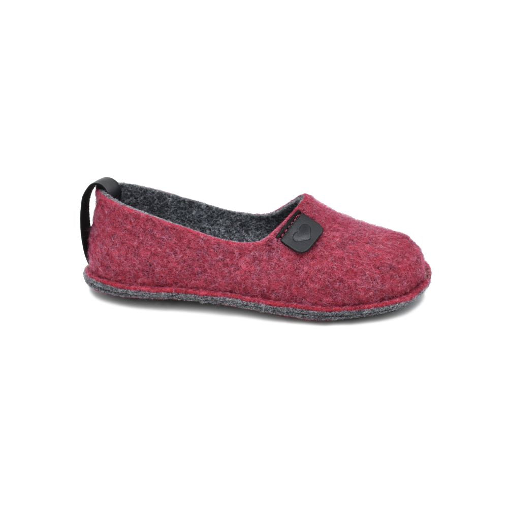 Öko-Toku Children's Slippers Made from Recycled Plastic Bottles - Red