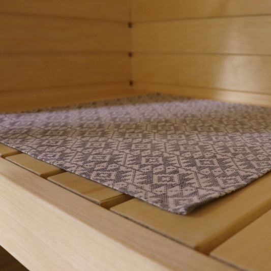 Seating Pad for Sauna, 45 x 50 cm - Hiiumaa Fly Pattern