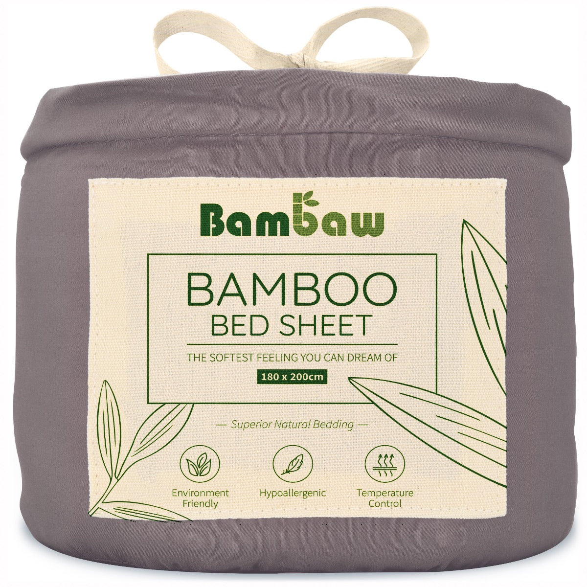 Bambusest kummiga voodilina 