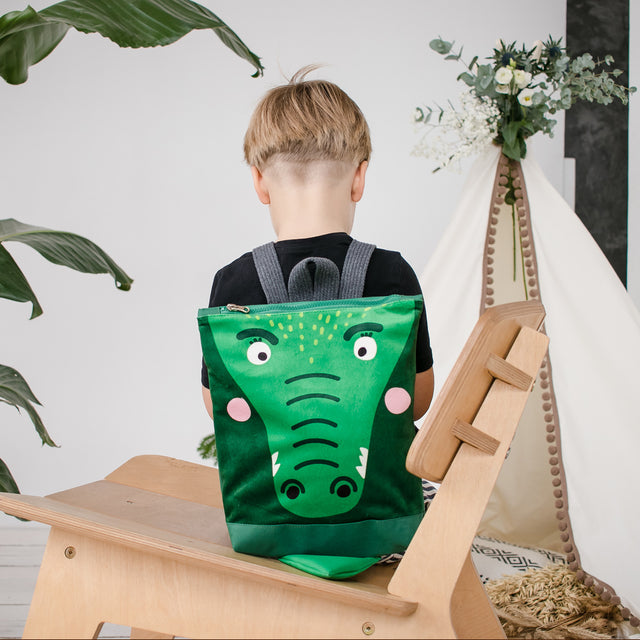 Kids backpack - Crocodile