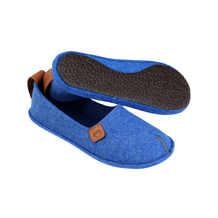 Öko-Toku Slippers Made from Recycled Plastic Bottles - Blue