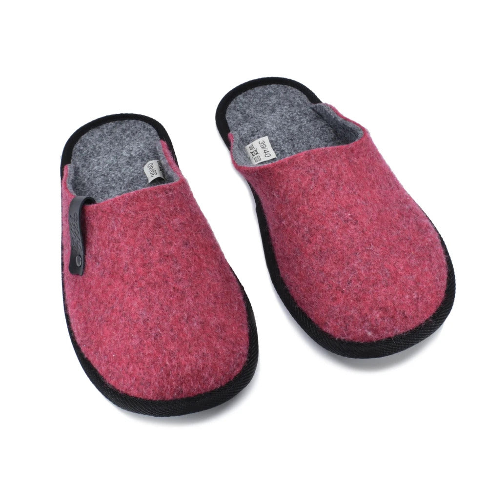 Navi Women's Slippers Made from Recycled Plastic Bottles - Red