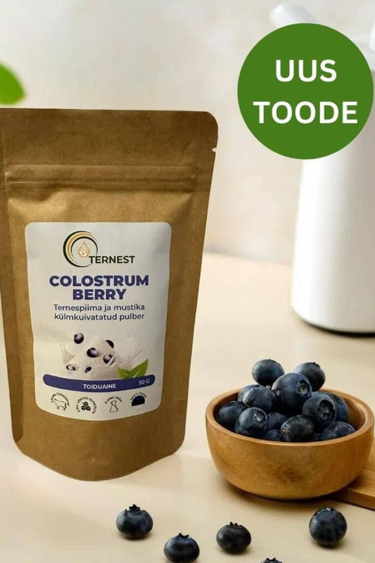 Ternespiima Berry ternespiima ja mustika külmkuivatatud pulber 50g 